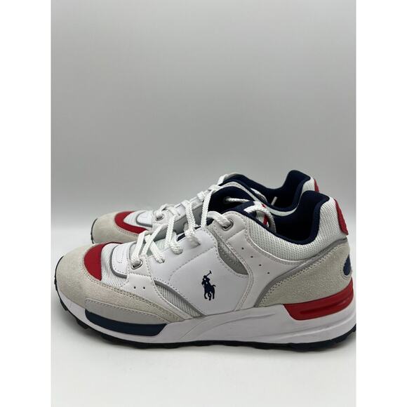 Polo Ralph Lauren Trackster 200 Shoes Men’s 9 NEW - Picture 2 of 12